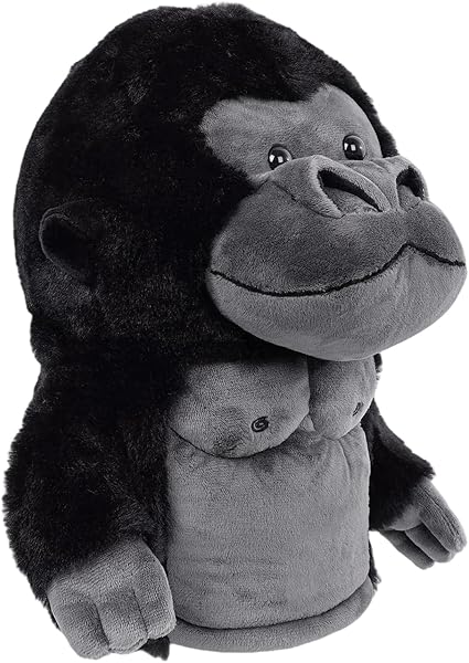 Driver Headcover Funny Golf Headcover Animal Golf Club Head Covers Gorilla Alces Moose Mammoth Design Black Plush Golfing Gifts for Men Women Golfer Fits up to 460CC Driver Head